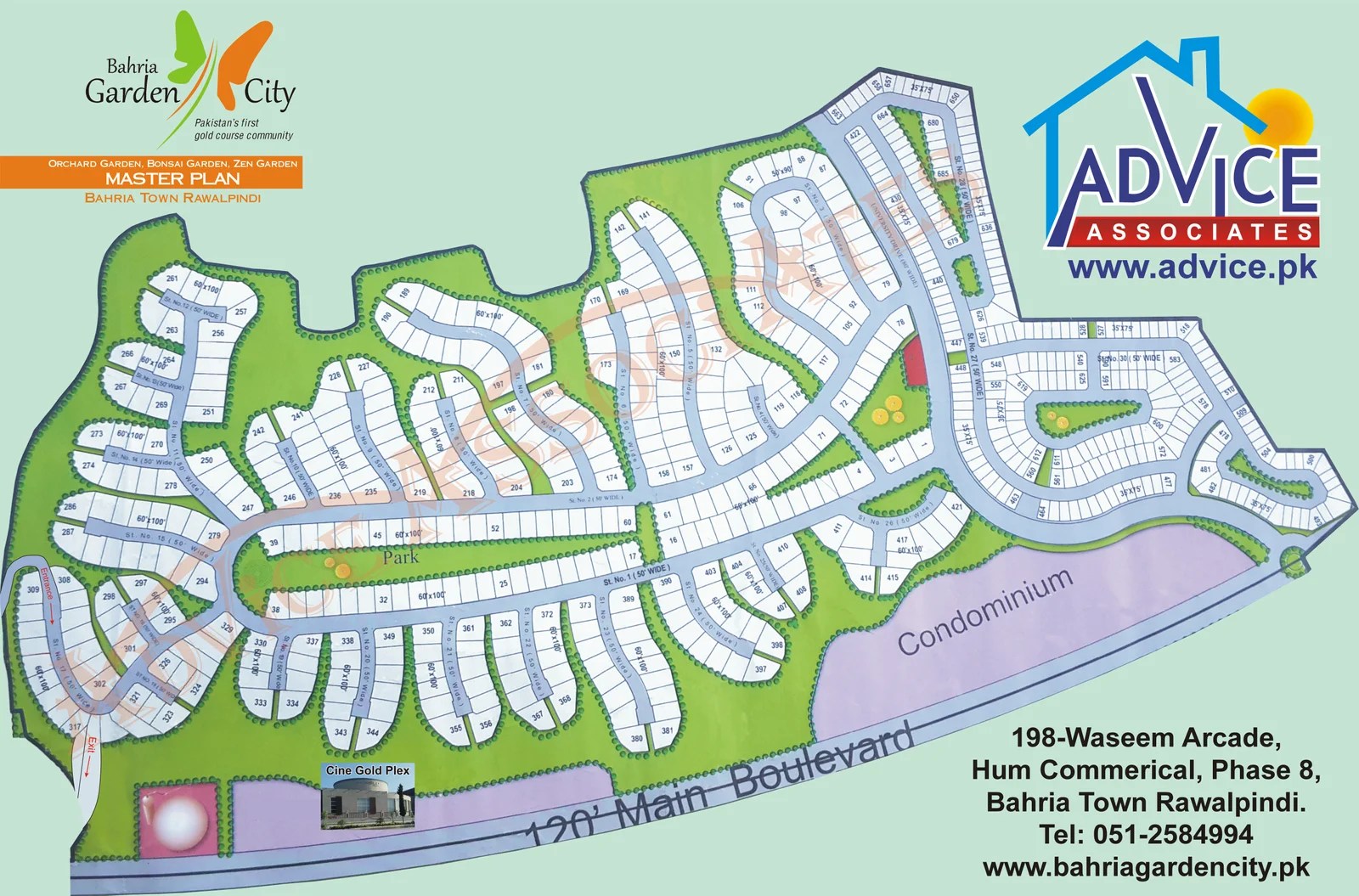 Bahria Town Garden City Rawalpindi Fasci Garden